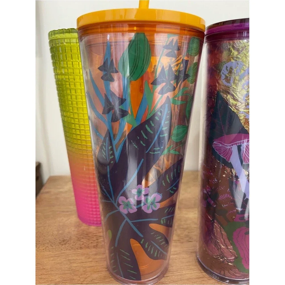 Starbucks Cold Cup Tumbler Set of 4 24 oz